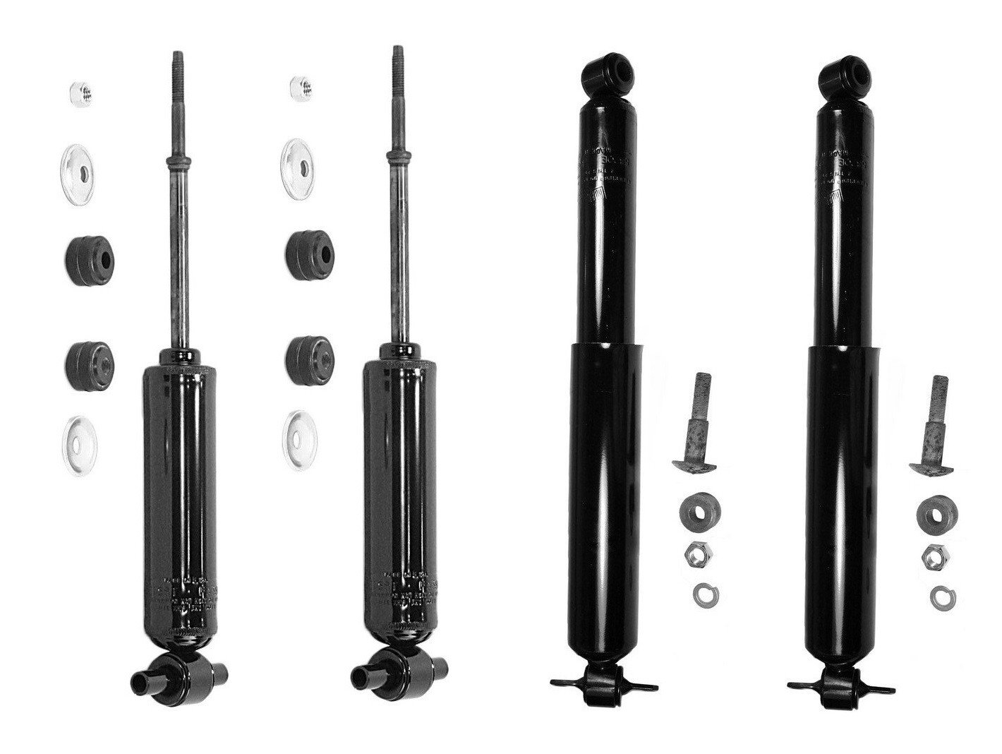 Front Rear Monroe Shock Absorbers Kit for Buick Electra LeSabre Cadillac Calais
