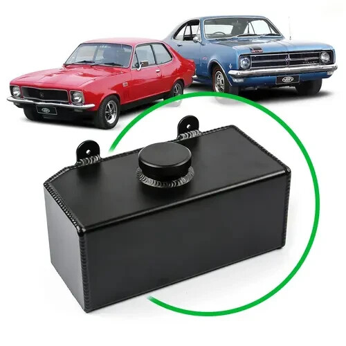 SAAS Windscreen Washer Bottle Black Alloy For Holden Belmont HK HT HG 1968-1971
