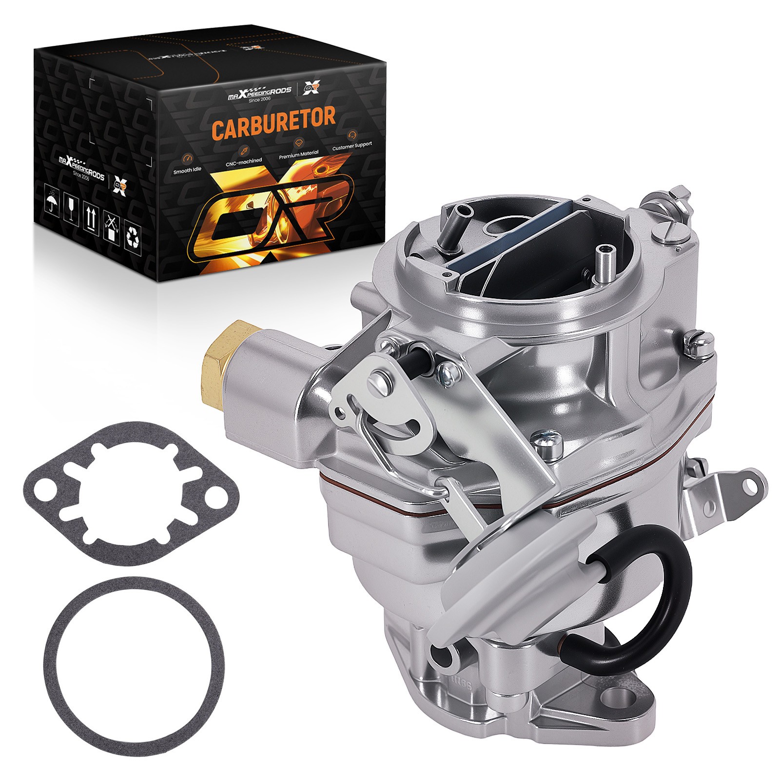 1 Barrel Carburetor w Gaskets for Chevrolet Studebaker Rochester 1963-1967