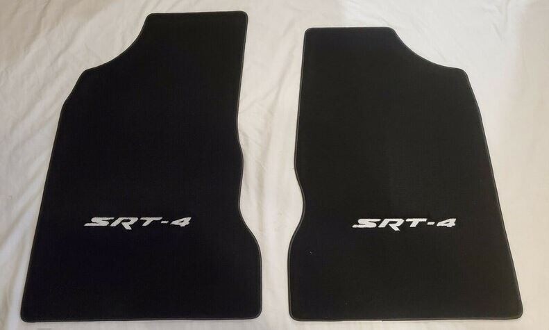 For Dodge Neon SRT-4 Custom Front Floor Mats Carpet Black (2000-2005)
