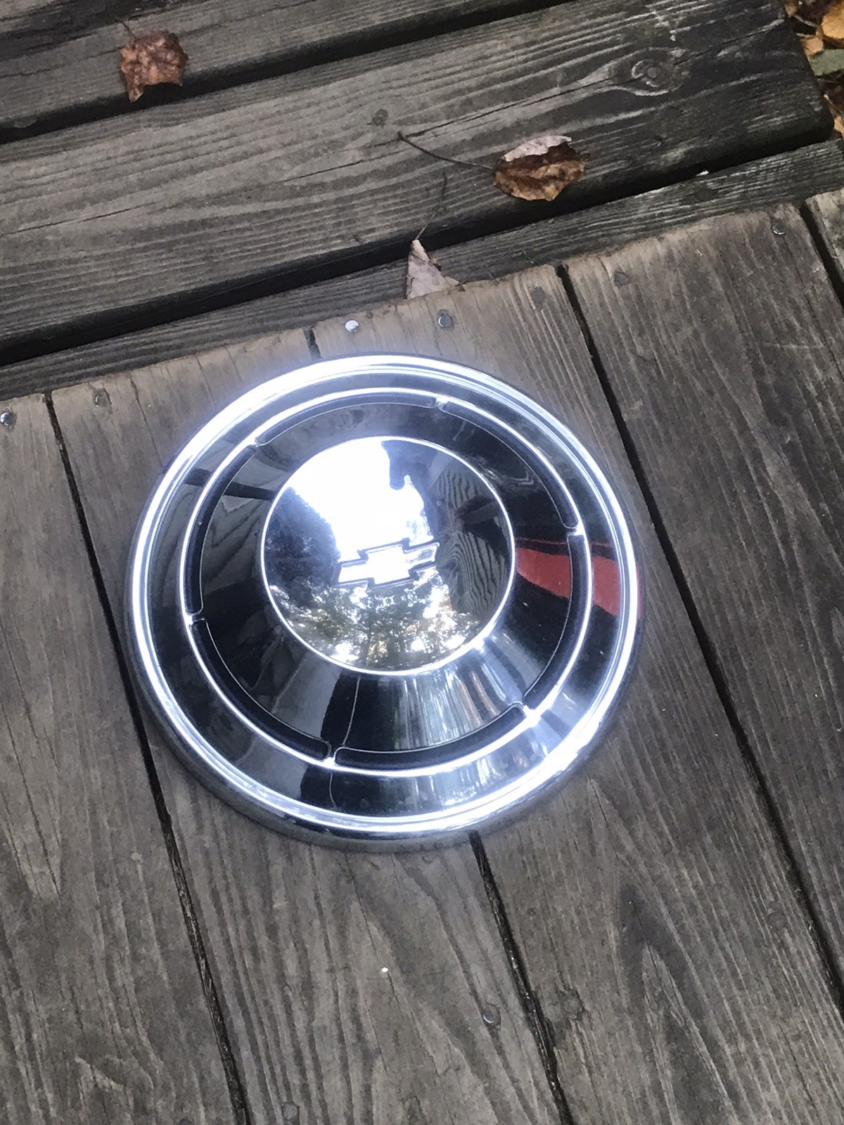 Vintage Chevy Bow Camaro ZL1 Yenko Nova Dog Dish Poverty Hubcap Wheel Center Cap