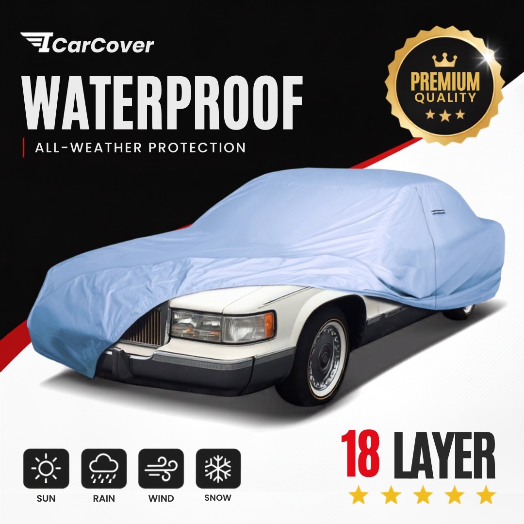 Cadillac Fleetwood 1993-1996 Custom Fit Waterproof Car Cover 18 Layer