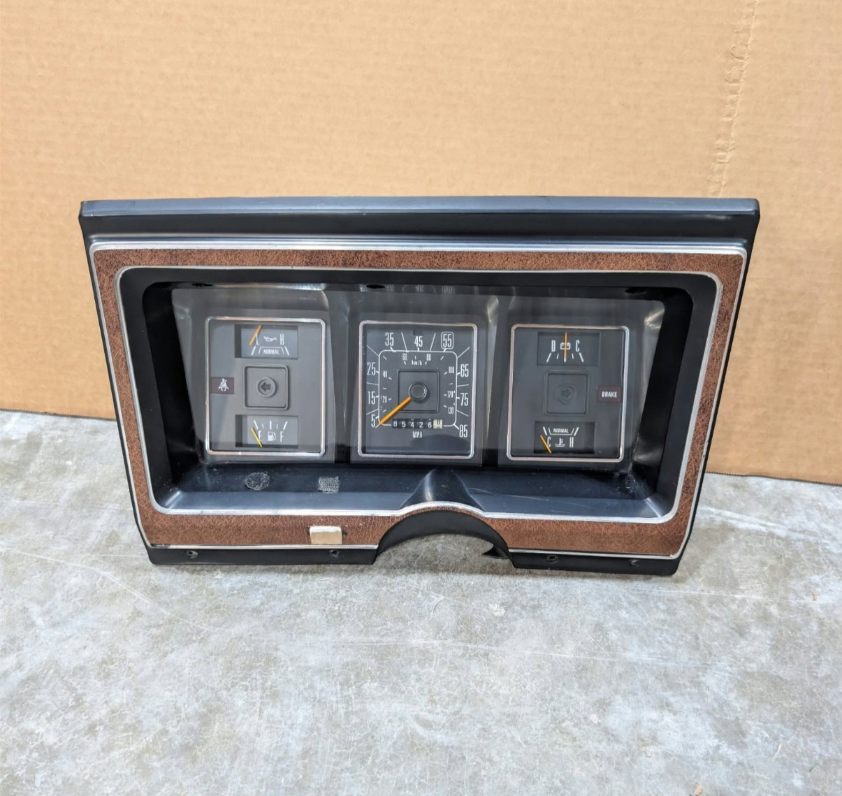 75-91 Ford Econoline GAS E150 E250 E350 Van Dash Gauge Cluster Speedometer OEM
