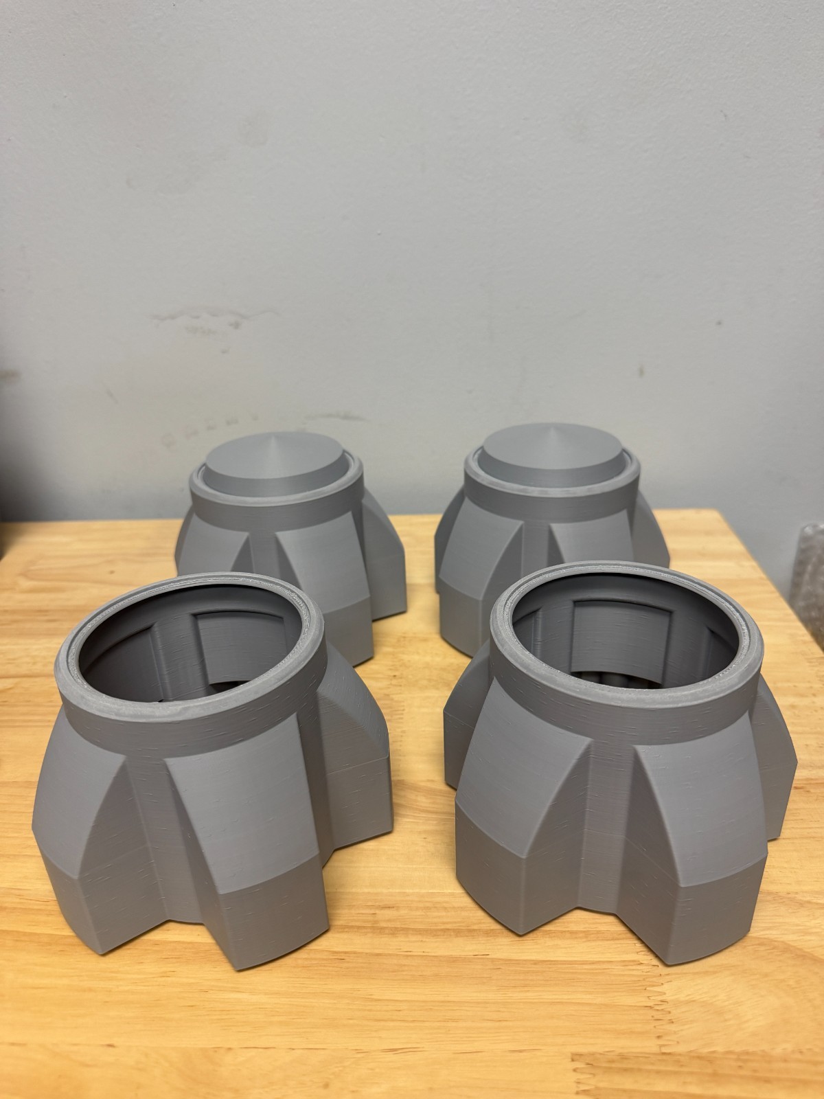 Dodge Ramcharger Turbine Wheel Center Caps 3D Printed