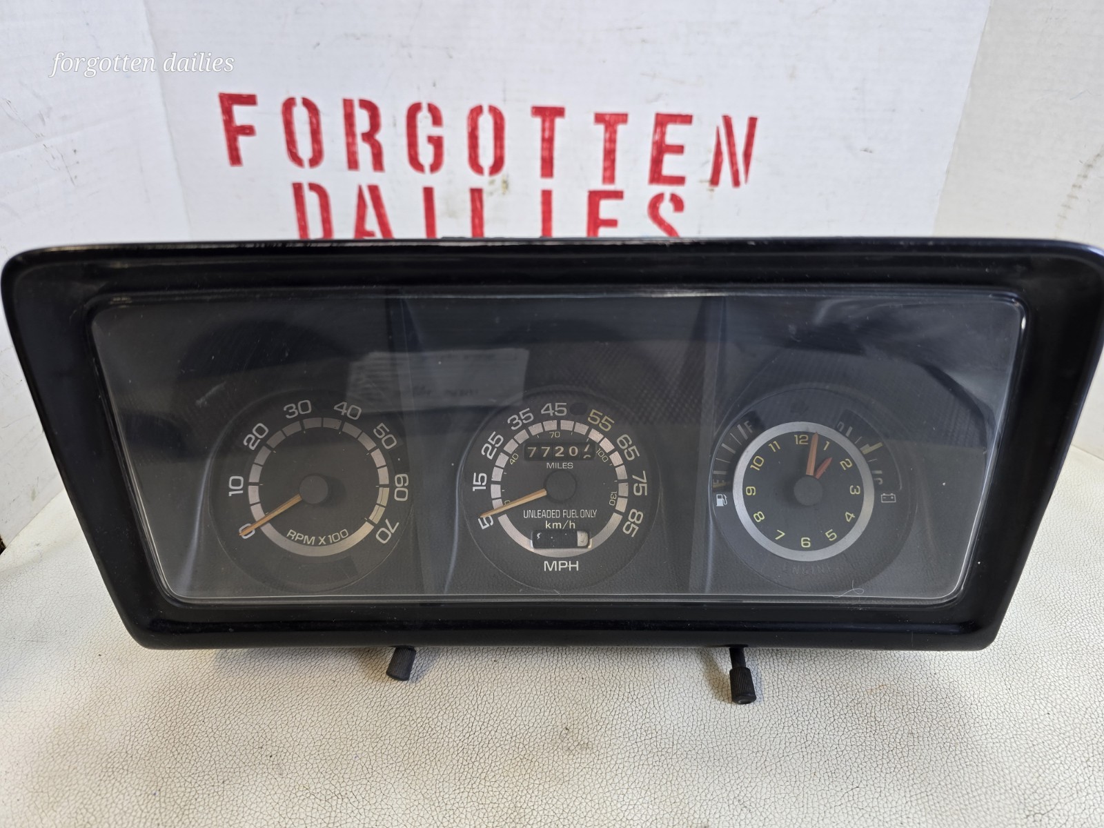 Dodge Shelby Charger Rampar Instrument Cluster Turismo Scamp