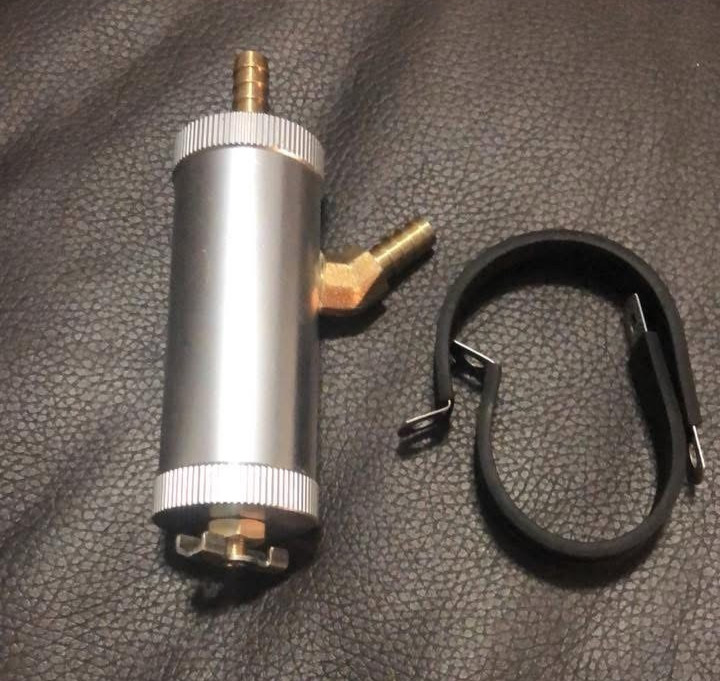 BUELL XB CATCH CAN / BREATHER SETUP