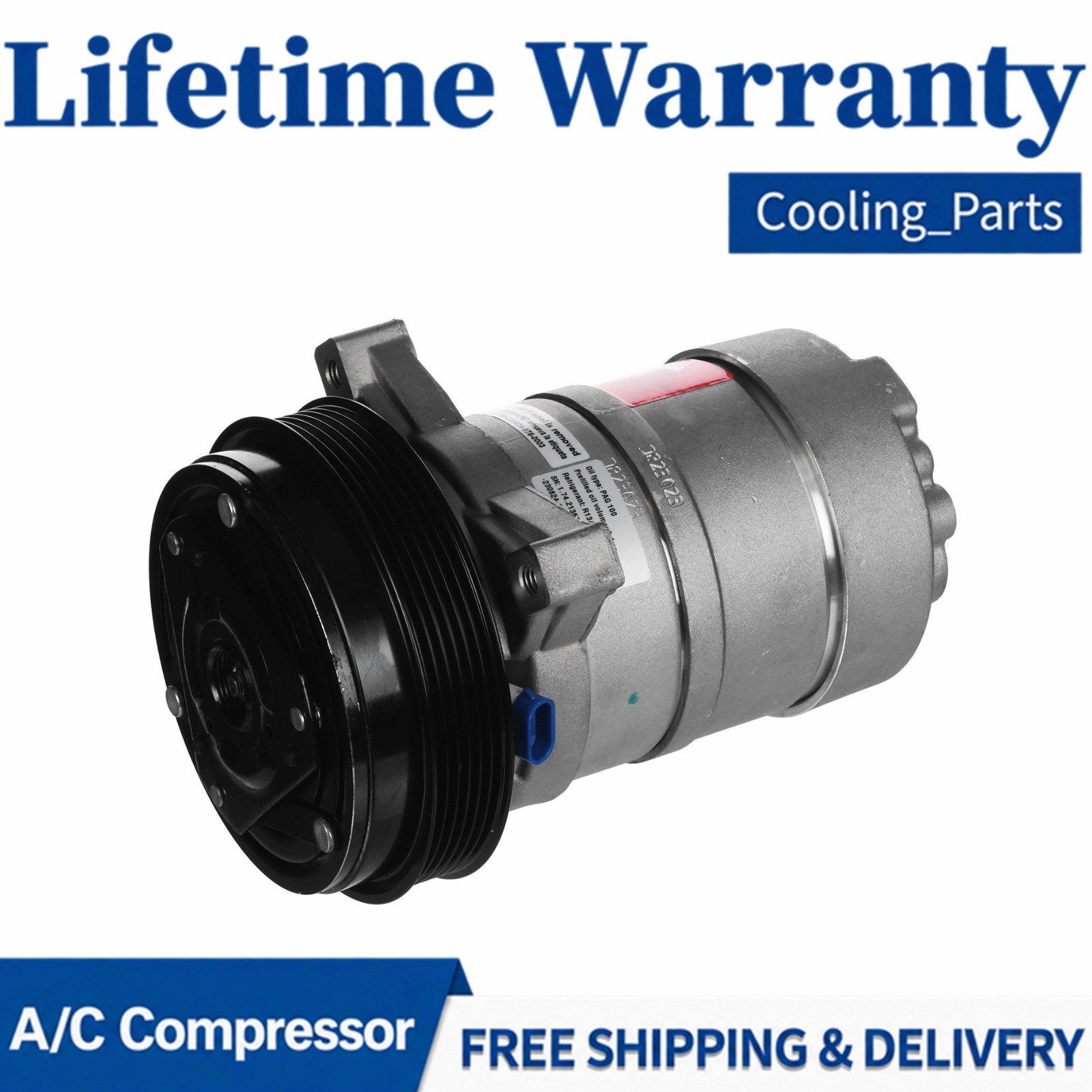 A/C Compressor for Oldsmobile Toronado 3.8L GAS OHV NA 1989 1990 1991 1992
