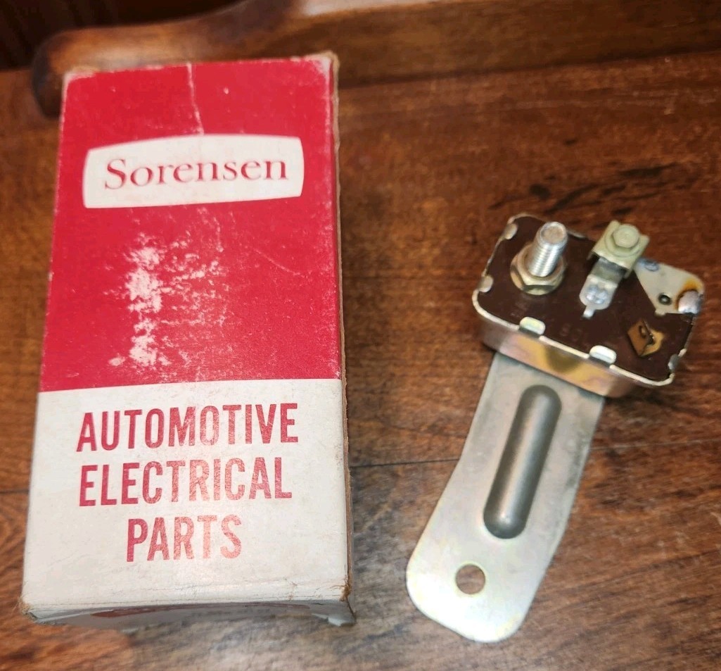 NOS Sorensen STARTER RELAY 2875619 1969-70 Dodge Chrysler Valiant Plymouth Fury