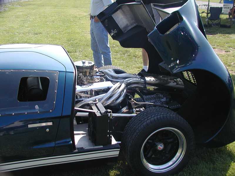 GT40 Engine Compartment