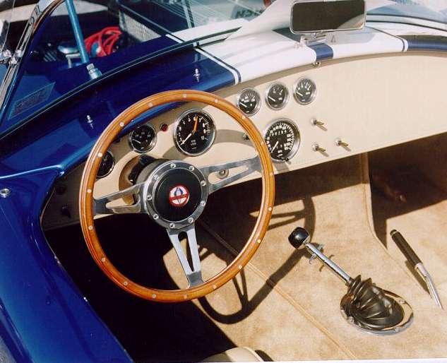 Shelby Cobra Interior