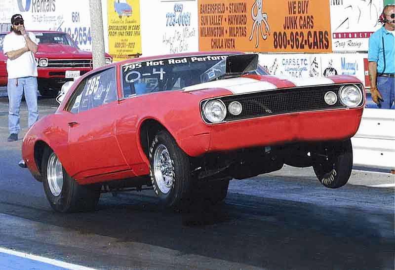 Camaro dragster