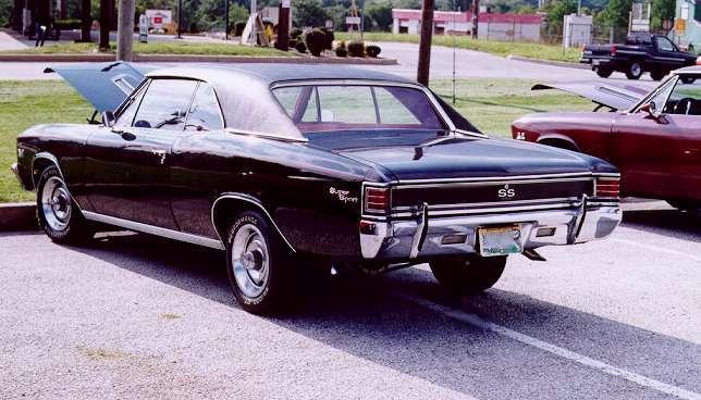 '67 Chevelle Rear View