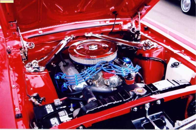 68 Mustang Engine