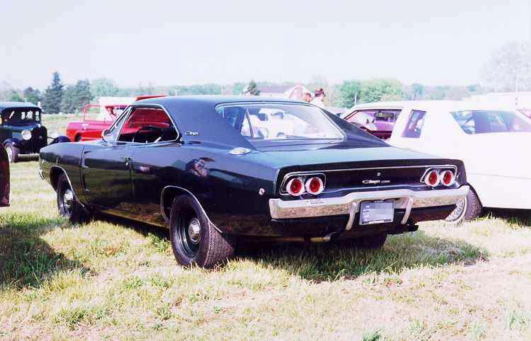 '68 Charger Rear View