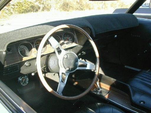 70 'Cuda Interior